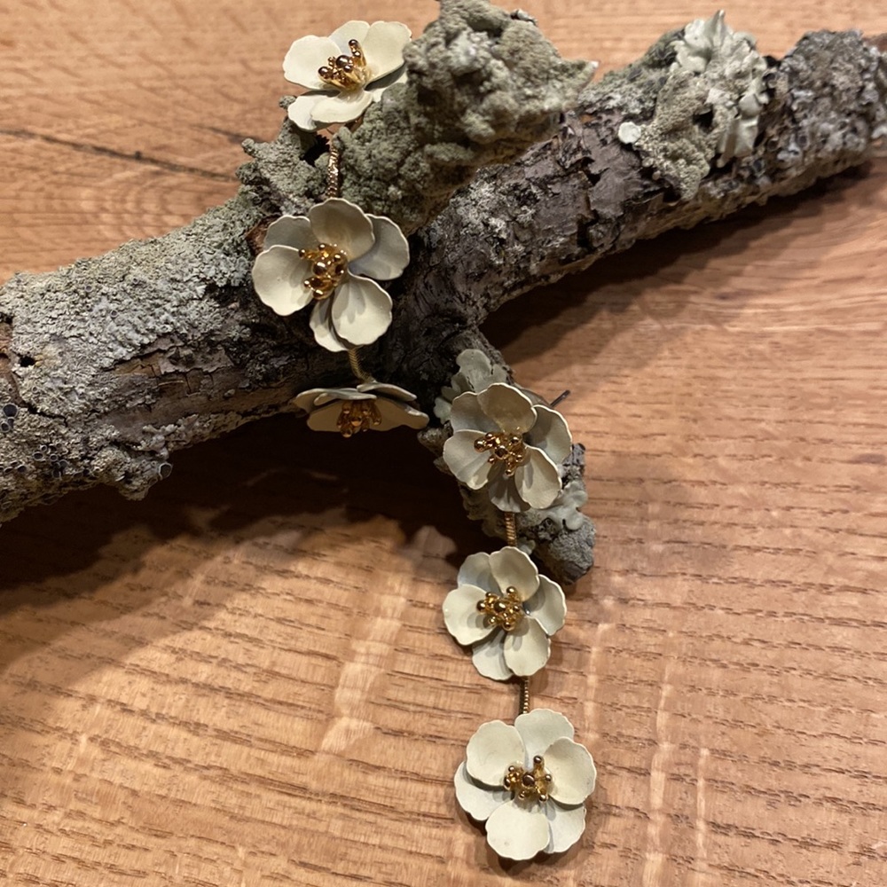 Flower Blossom Earrings - Picture 4 of 12